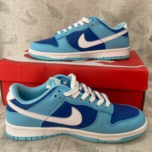 Nike Dunk Low Retro QS Flash White Argon Blue